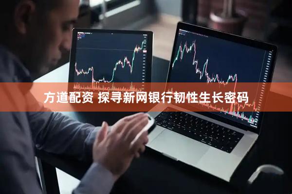 方道配资 探寻新网银行韧性生长密码