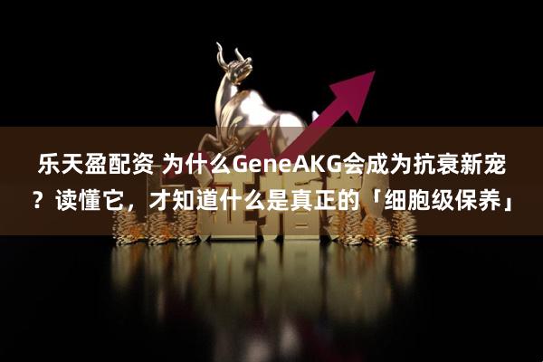 乐天盈配资 为什么GeneAKG会成为抗衰新宠？读懂它，才知道什么是真正的「细胞级保养」